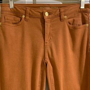 Michael Kors MICHAEL Michael Kors Stretch Denim High Waisted Ankle Skinny Jeans